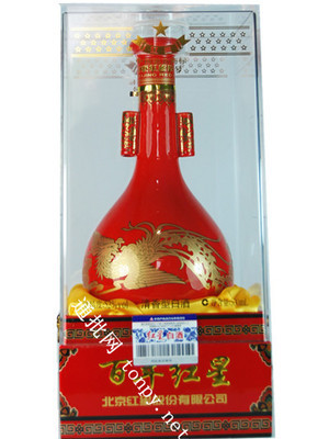 【52度 百年紅星紅瓷二鍋頭 500ml*6瓶裝 紅星專賣店直供】價格,廠家,圖片,中國白酒,北京多通路商貿-
